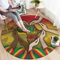 Black History Month Round Carpet Africa I Am Black