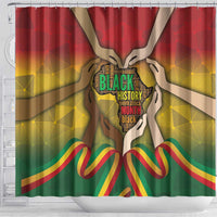 Black History Month Shower Curtain Africa I Am Black