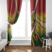 Black History Month Window Curtain Africa I Am Black