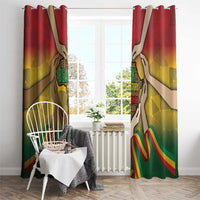 Black History Month Window Curtain Africa I Am Black
