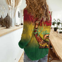 Black History Month Women Casual Shirt Africa I Am Black