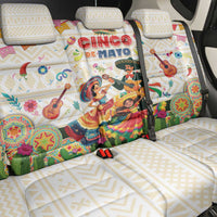 Mexico Cinco De Mayo Back Car Seat Cover Dancing Mexican