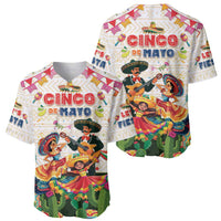 Mexico Cinco De Mayo Baseball Jersey Dancing Mexican
