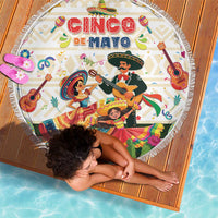 Mexico Cinco De Mayo Beach Blanket Dancing Mexican