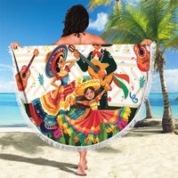 Mexico Cinco De Mayo Beach Blanket Dancing Mexican