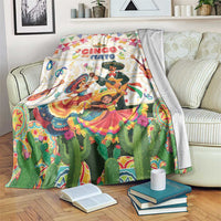 Mexico Cinco De Mayo Blanket Dancing Mexican