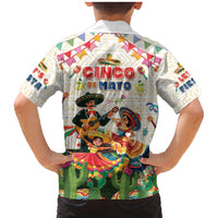 Mexico Cinco De Mayo Family Matching Mermaid Dress and Hawaiian Shirt Dancing Mexican