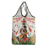 Mexico Cinco De Mayo Grocery Bag Dancing Mexican