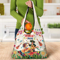 Mexico Cinco De Mayo Grocery Bag Dancing Mexican