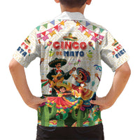 Mexico Cinco De Mayo Kid Hawaiian Shirt Dancing Mexican