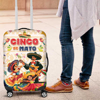 Mexico Cinco De Mayo Luggage Cover Dancing Mexican