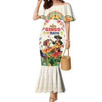 Mexico Cinco De Mayo Mermaid Dress Dancing Mexican