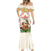 Mexico Cinco De Mayo Mermaid Dress Dancing Mexican