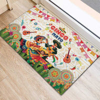 Mexico Cinco De Mayo Rubber Doormat Dancing Mexican