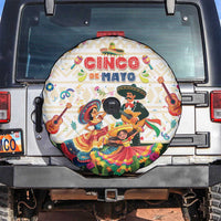 Mexico Cinco De Mayo Spare Tire Cover Dancing Mexican