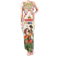 Mexico Cinco De Mayo Tank Maxi Dress Dancing Mexican