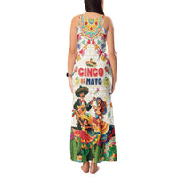 Mexico Cinco De Mayo Tank Maxi Dress Dancing Mexican