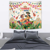 Mexico Cinco De Mayo Tapestry Dancing Mexican