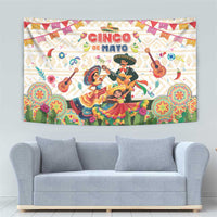 Mexico Cinco De Mayo Tapestry Dancing Mexican