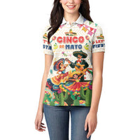 Mexico Cinco De Mayo Women Polo Shirt Dancing Mexican