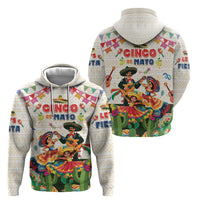Mexico Cinco De Mayo Zip Hoodie Dancing Mexican