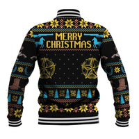 Cowboy Merry Christmas Baseball Jacket DT04 - Wonder Print Shop