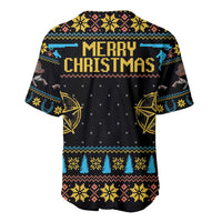 Cowboy Merry Christmas Baseball Jersey DT04 - Wonder Print Shop