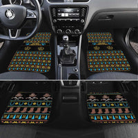 Cowboy Merry Christmas Car Mats DT04 - Wonder Print Shop