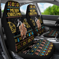 Cowboy Merry Christmas Car Seat Cover DT04 - Wonder Print Shop