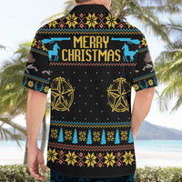 Cowboy Merry Christmas Hawaiian Shirt DT04 - Wonder Print Shop