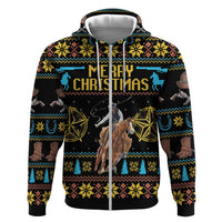 Cowboy Merry Christmas Hoodie DT04 - Wonder Print Shop