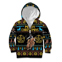 Cowboy Merry Christmas Kid Hoodie DT04 - Wonder Print Shop