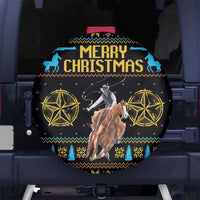 Cowboy Merry Christmas Spare Tire Cover DT04 - Wonder Print Shop