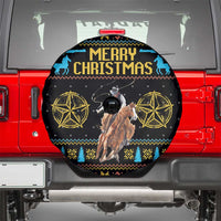 Cowboy Merry Christmas Spare Tire Cover DT04 - Wonder Print Shop