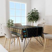 Cowboy Merry Christmas Tablecloth DT04 - Wonder Print Shop