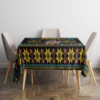 Cowboy Merry Christmas Tablecloth DT04 - Wonder Print Shop