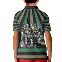 Without Black History There Is No History Kid Polo Shirt African Hub