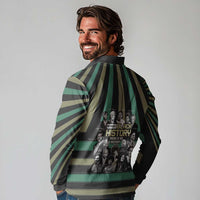 Without Black History There Is No History Long Sleeve Polo Shirt African Hub