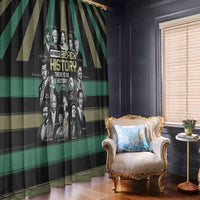 Without Black History There Is No History Window Curtain African Hub
