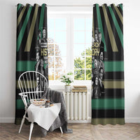 Without Black History There Is No History Window Curtain African Hub