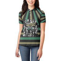 Without Black History There Is No History Women Polo Shirt African Hub