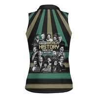 Without Black History There Is No History Women Sleeveless Polo Shirt African Hub