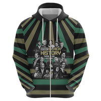 Without Black History There Is No History Zip Hoodie African Hub