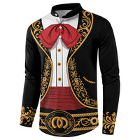 Mexican Charro Suit Button Sweatshirt 2025 Cinco De Mayo Costume