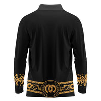 Mexican Charro Suit Long Sleeve Polo Shirt 2025 Cinco De Mayo Costume