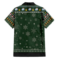 Elephant I Didnt Fart My Butt Blew You A Kiss Family Matching Summer Maxi Dress and Hawaiian Shirt Elephant Christmas DT04 - Wonder Print Shop