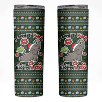Elephant I Didnt Fart My Butt Blew You A Kiss Skinny Tumbler Elephant Christmas DT04 - Wonder Print Shop