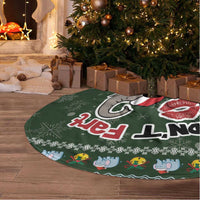 Elephant I Didnt Fart My Butt Blew You A Kiss Tree Skirt Elephant Christmas DT04 - Wonder Print Shop