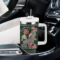 Elephant I Didnt Fart My Butt Blew You A Kiss Tumbler With Handle Elephant Christmas DT04 - Wonder Print Shop