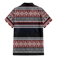 Hockey Checking It Once Checking It Twice Family Matching Mermaid Dress and Hawaiian Shirt Santa Playing Ice Hockey Christmas DT04 - Wonder Print Shop